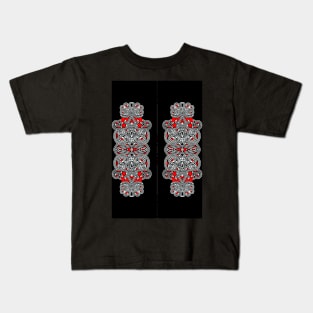 batik batak design Kids T-Shirt